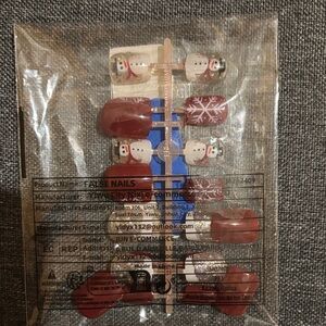 Festive Snowman Nail Set